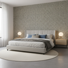 Mago - Navy Dark Blue By Lee Jofa | Merkato |Animal Skins  Upholstery Weave - Bedroom Room Setting