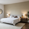 Maldon Weave - Fog Light Grey By Lee Jofa | Linford Weaves | Diamond Upholstery - Bedroom Room Setting