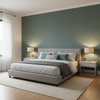 Maldon Weave - Marine Blue By Lee Jofa | Linford Weaves | Diamond Upholstery - Bedroom Room Setting