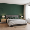 Oxford Velvet - Sea Green Teal By Lee Jofa |  |Solid Texture Upholstery Velvet - Bedroom Room Setting