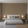 Oxford Velvet - Taupe Light Grey By Lee Jofa |  |Solid Texture Upholstery Velvet - Bedroom Room Setting
