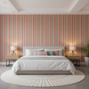 Picket - Multi/Russet Multi By Lee Jofa | Carrier And Company | Geometric Upholstery Velvet - Bedroom Room Setting