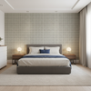 Stissing - Ink Dark Blue By Lee Jofa | Carrier And Company |Texture  Upholstery Chenille - Bedroom Room Setting