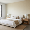 Stissing - Natural Beige By Lee Jofa | Carrier And Company |Texture  Upholstery Chenille - Bedroom Room Setting
