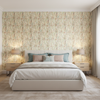 Taplow Print - Juniper/Petal Multi By Lee Jofa | Manor House | Modern Multipurpose Print - Bedroom Room Setting