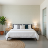 Varona - Seamist Celery By Lee Jofa | Westport |Texture Solid Upholstery - Bedroom Room Setting
