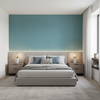 Watermill Linen - Lagoon Light Blue By Lee Jofa | Colour Complements Ii |Solid Texture Multipurpose - Bedroom Room Setting