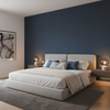 Watermill Linen - Navy Blue By Lee Jofa | Colour Complements Ii |Solid Texture Multipurpose - Bedroom Room Setting