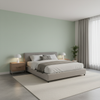 Watermill Linen - Spa Grey By Lee Jofa | Colour Complements Ii |Solid Texture Multipurpose - Bedroom Room Setting