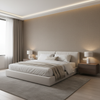 Watermill Linen - Tea Beige By Lee Jofa | Colour Complements Ii |Solid Texture Multipurpose - Bedroom Room Setting
