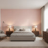 Fine Harvest Pink | Thibaut Wallcoverings - Bedroom Visualization (AI-generated, may not be to scale. Verify pattern scale with product specifications.)