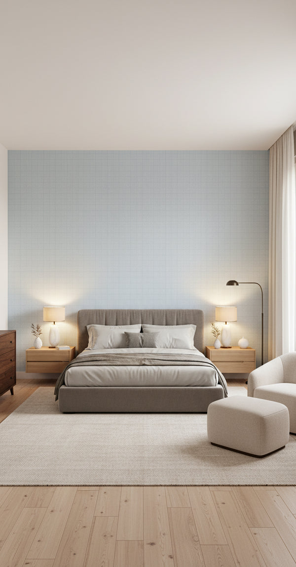 Lindsey Small Scale Blue | Thibaut