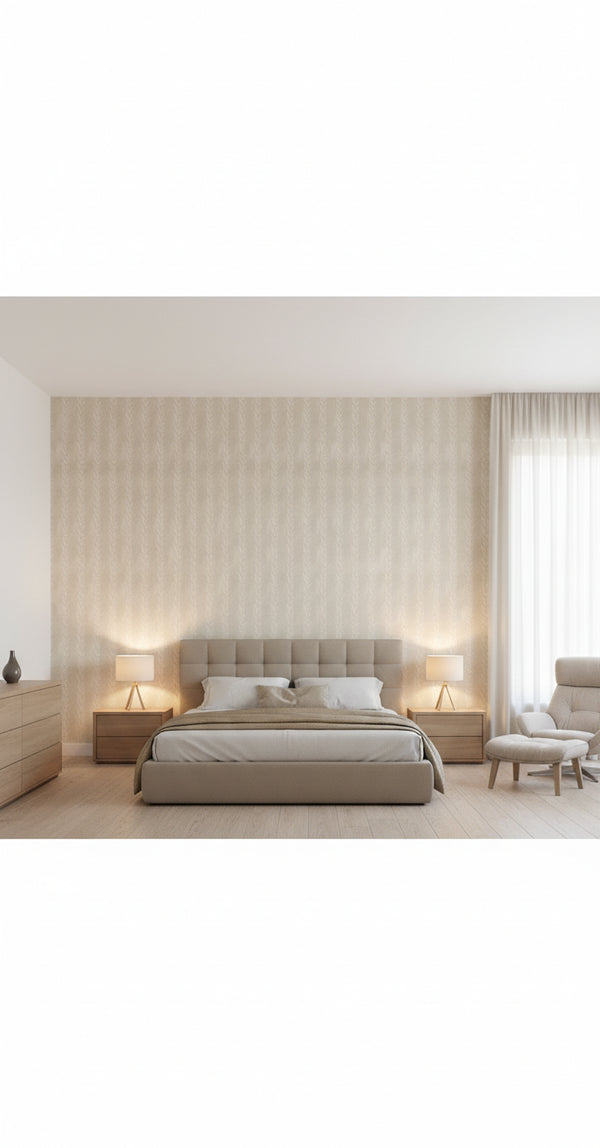 Ensbury Fern Beige | Thibaut