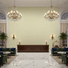 Dublin Linen Rain | Kravet - Hotel Lobby Visualization (AI-generated, may not be to scale. Verify pattern scale with product specifications.)