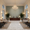 36414.1615.0 | Kravet - Hotel Lobby Visualization (AI-generated, may not be to scale. Verify pattern scale with product specifications.)
