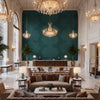 36543.513.0 | Kravet - Hotel Lobby Visualization (AI-generated, may not be to scale. Verify pattern scale with product specifications.)