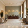 8012115.13.0 | Kravet - Hotel Lobby Visualization (AI-generated, may not be to scale. Verify pattern scale with product specifications.)