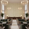 8012138.303.0 | Kravet - Hotel Lobby Visualization (AI-generated, may not be to scale. Verify pattern scale with product specifications.)