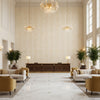 8012138.40.0 | Kravet - Hotel Lobby Visualization (AI-generated, may not be to scale. Verify pattern scale with product specifications.)