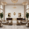 8012140.101.0 | Kravet - Hotel Lobby Visualization (AI-generated, may not be to scale. Verify pattern scale with product specifications.)
