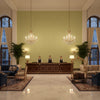 8012140.303.0 | Kravet - Hotel Lobby Visualization (AI-generated, may not be to scale. Verify pattern scale with product specifications.)