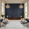 8012140.50.0 | Kravet - Hotel Lobby Visualization (AI-generated, may not be to scale. Verify pattern scale with product specifications.)