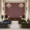 8013149.10.0 | Kravet - Hotel Lobby Visualization (AI-generated, may not be to scale. Verify pattern scale with product specifications.)