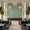 8013149.113.0 | Kravet - Hotel Lobby Visualization (AI-generated, may not be to scale. Verify pattern scale with product specifications.)