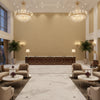 8013149.116.0 | Kravet - Hotel Lobby Visualization (AI-generated, may not be to scale. Verify pattern scale with product specifications.)