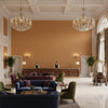 8013149.1616.0 | Kravet - Hotel Lobby Visualization (AI-generated, may not be to scale. Verify pattern scale with product specifications.)