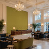 8013149.3.0 | Kravet - Hotel Lobby Visualization (AI-generated, may not be to scale. Verify pattern scale with product specifications.)