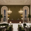 8013149.30.0 | Kravet - Hotel Lobby Visualization (AI-generated, may not be to scale. Verify pattern scale with product specifications.)