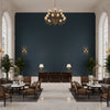 8013149.50.0 | Kravet - Hotel Lobby Visualization (AI-generated, may not be to scale. Verify pattern scale with product specifications.)