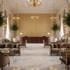 8013149.6616.0 | Kravet - Hotel Lobby Visualization (AI-generated, may not be to scale. Verify pattern scale with product specifications.)