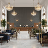 8013149.81.0 | Kravet - Hotel Lobby Visualization (AI-generated, may not be to scale. Verify pattern scale with product specifications.)