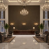 8013149.86.0 | Kravet - Hotel Lobby Visualization (AI-generated, may not be to scale. Verify pattern scale with product specifications.)