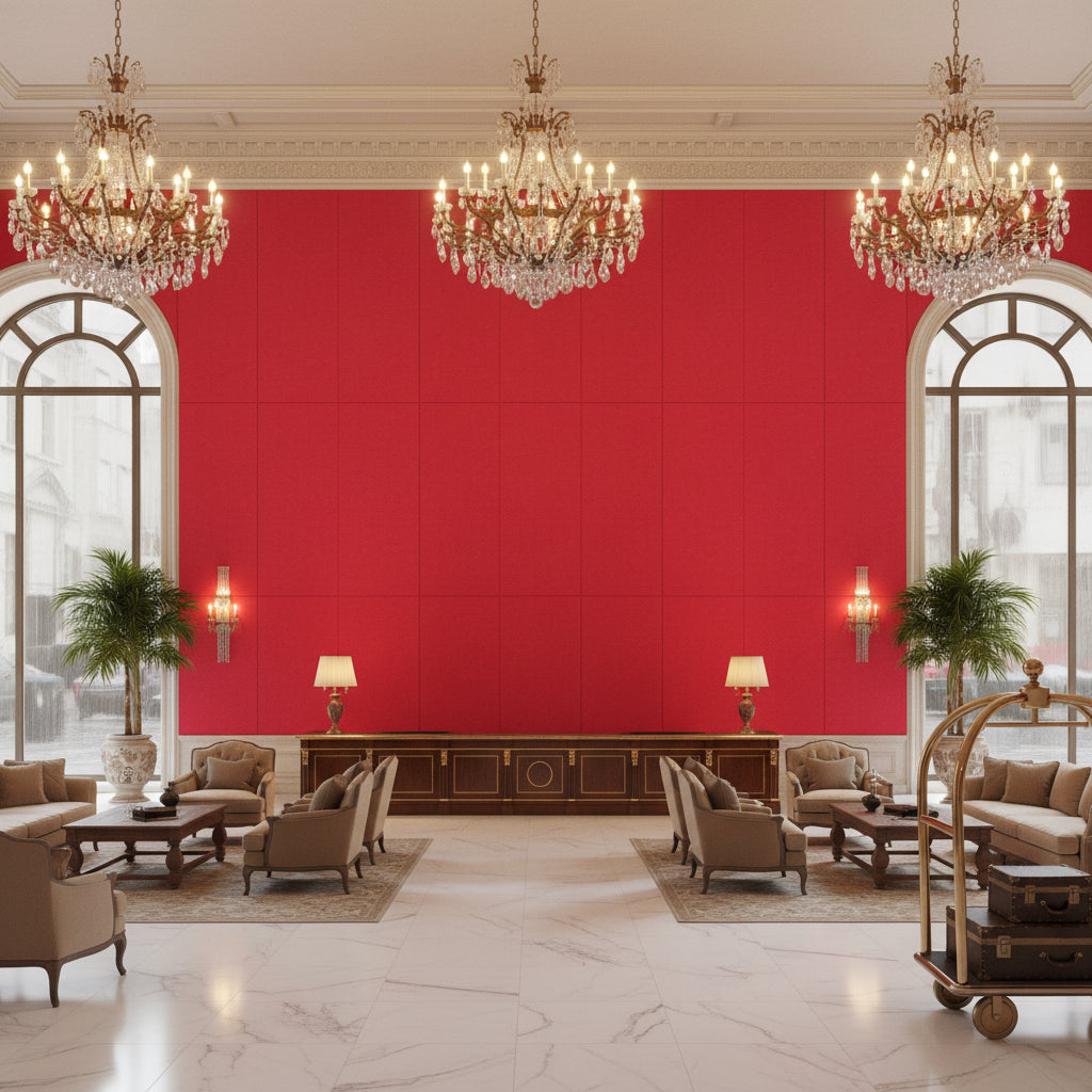 8013149.9797.0 | Kravet - Hotel Lobby Visualization (AI-generated, may not be to scale. Verify pattern scale with product specifications.)