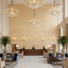 8014101.101.0 | Kravet - Hotel Lobby Visualization (AI-generated, may not be to scale. Verify pattern scale with product specifications.)