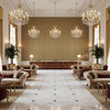 8014101.106.0 | Kravet - Hotel Lobby Visualization (AI-generated, may not be to scale. Verify pattern scale with product specifications.)
