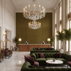 8014101.113.0 | Kravet - Hotel Lobby Visualization (AI-generated, may not be to scale. Verify pattern scale with product specifications.)