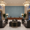 8014101.1515.0 | Kravet - Hotel Lobby Visualization (AI-generated, may not be to scale. Verify pattern scale with product specifications.)