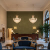 8014101.311.0 | Kravet - Hotel Lobby Visualization (AI-generated, may not be to scale. Verify pattern scale with product specifications.)