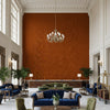 8014101.416.0 | Kravet - Hotel Lobby Visualization (AI-generated, may not be to scale. Verify pattern scale with product specifications.)