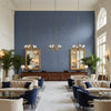 8014101.515.0 | Kravet - Hotel Lobby Visualization (AI-generated, may not be to scale. Verify pattern scale with product specifications.)