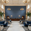 8014101.55.0 | Kravet - Hotel Lobby Visualization (AI-generated, may not be to scale. Verify pattern scale with product specifications.)