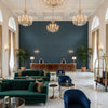 8014101.555.0 | Kravet - Hotel Lobby Visualization (AI-generated, may not be to scale. Verify pattern scale with product specifications.)
