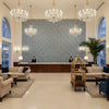 8015112.5.0 | Kravet - Hotel Lobby Visualization (AI-generated, may not be to scale. Verify pattern scale with product specifications.)