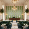 8015178.133.0 | Kravet - Hotel Lobby Visualization (AI-generated, may not be to scale. Verify pattern scale with product specifications.)