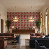 8015178.195.0 | Kravet - Hotel Lobby Visualization (AI-generated, may not be to scale. Verify pattern scale with product specifications.)