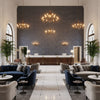 8016103.1115.0 | Kravet - Hotel Lobby Visualization (AI-generated, may not be to scale. Verify pattern scale with product specifications.)